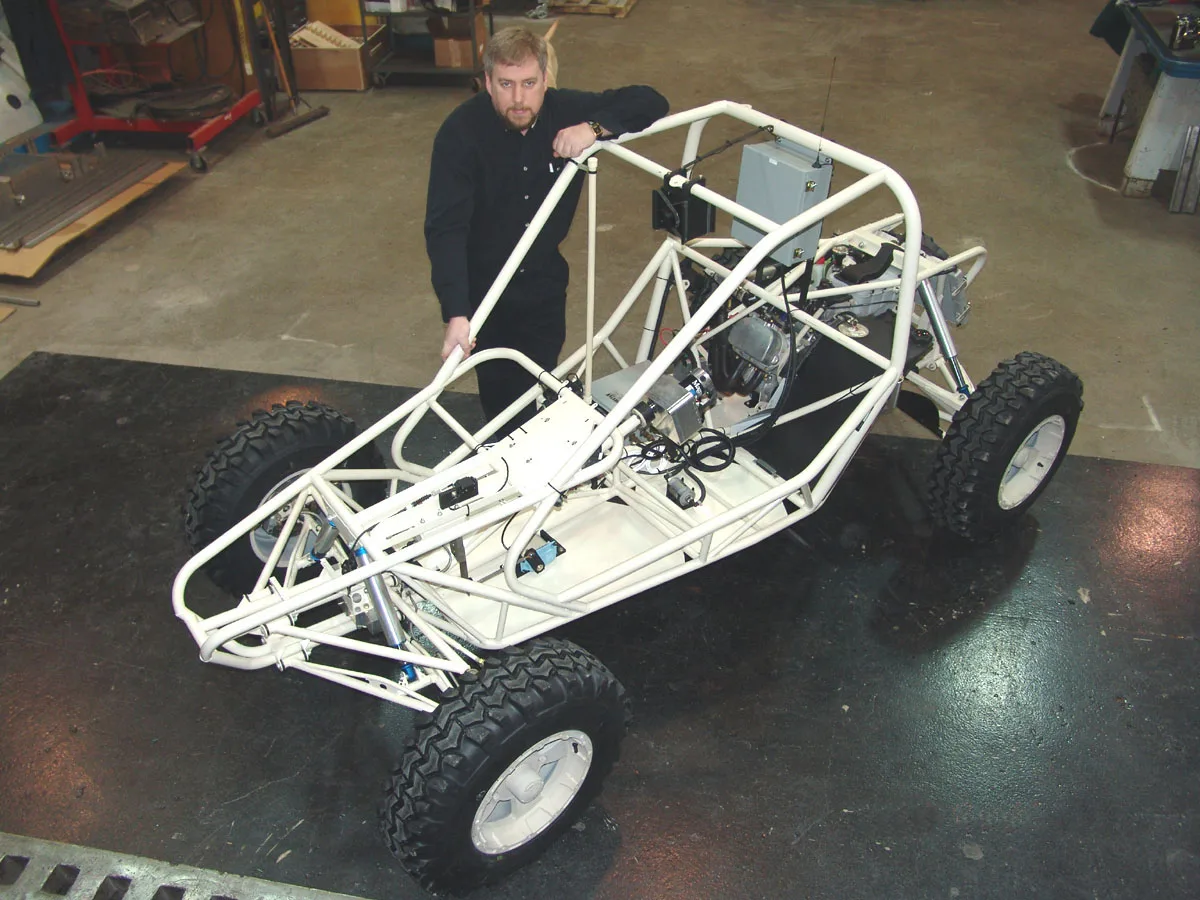 Westar ROVS remote-operated vehicle with U.S. Marines
